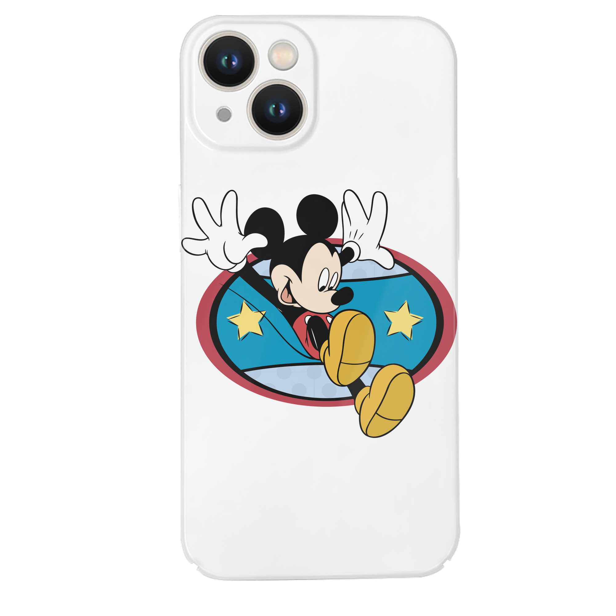（画像用） ミッキーマウス Mickey Mouse 【iPhone 14シリーズ対応】ハードケース